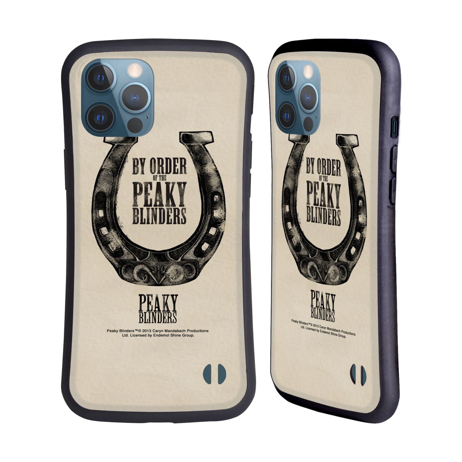 Officially Licensed Peaky Blinders Phone Case for iPhone 12 Pro Max - Premium Hybrid Protective Cover with Order Typography Design | Perfect for Fans, Daily Use & Gift Giving