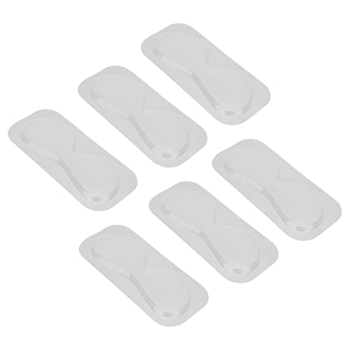 6pcs Reusable Transparent DIY Eye Mold for Facial Machine - Safe with Different Nutrients | Perfect for Spa Treatments & At-Home Skincare Routines