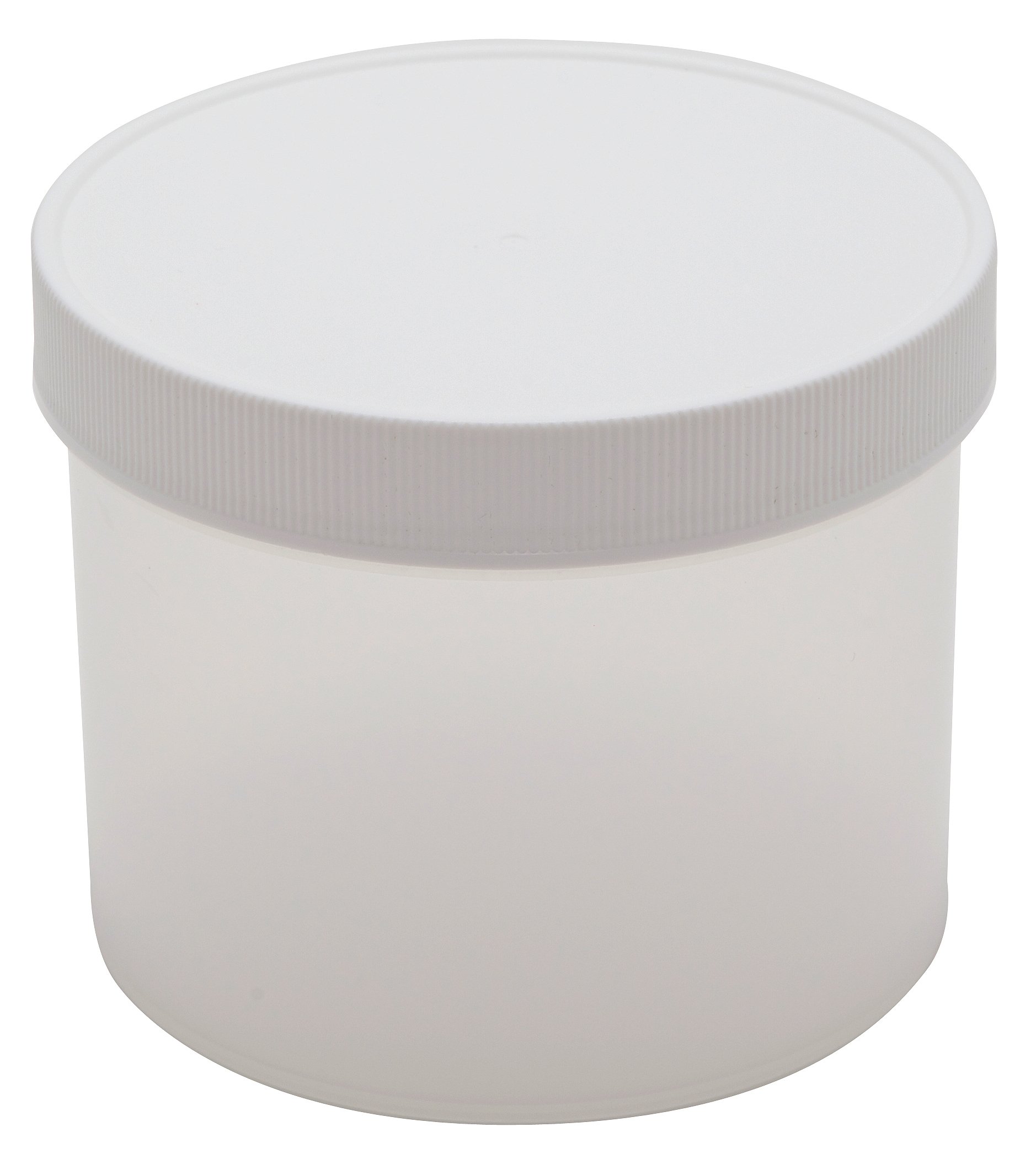 Autoclavable 32oz Polypropylene Lab Storage Jars with Screw Caps - Case of 24 | Ideal for Laboratory, Medical & Scientific Sample Storage