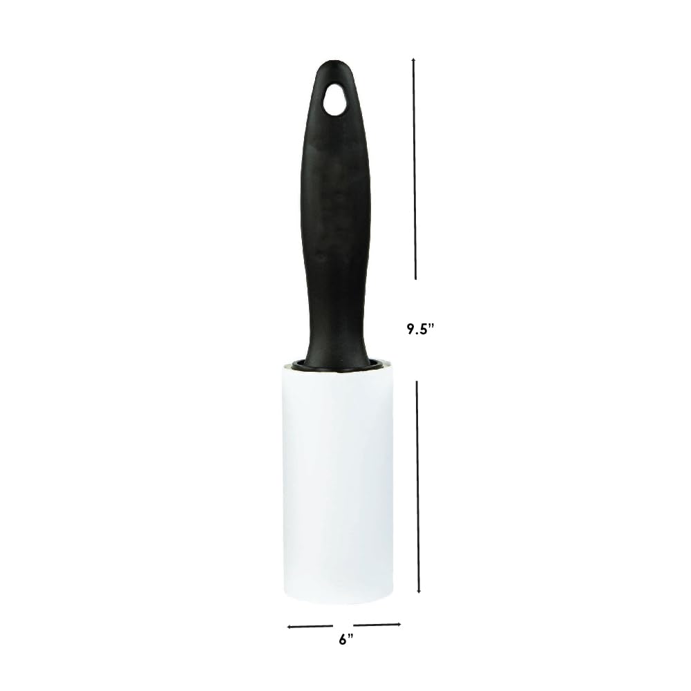 Home Basics 100 Sheet Lint Remover - Reusable Fabric Shaver for Clothes, Furniture & Pet Hair - Perfect for Sweaters, Blankets & Upholstery Care