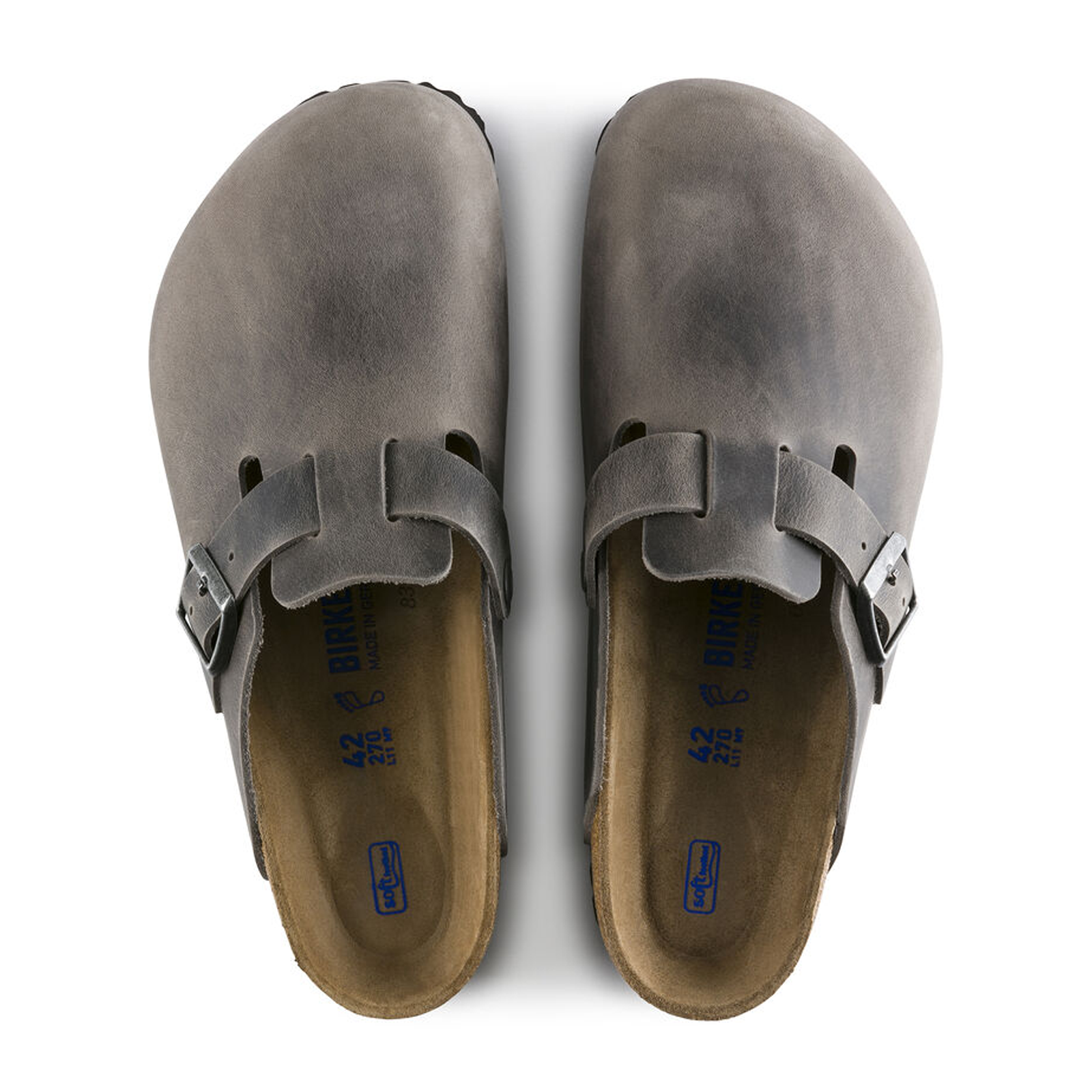 Birkenstock Boston Soft Footbed Clogs for Men & Women - Comfortable Unisex Leather Slip-On Shoes with Arch Support | Perfect for Home, Office & Casual Wear