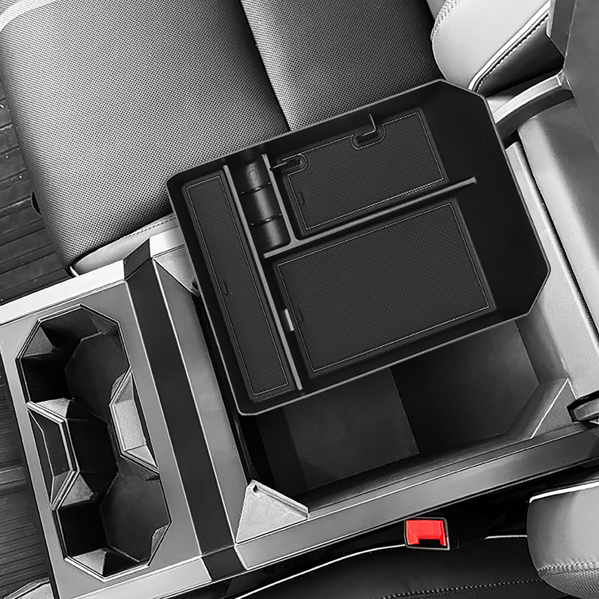 Tesla Cybertruck Armrest Storage Box - Car Organizer for Phones, Keys & Accessories - Perfect for Road Trips & Daily Commutes
