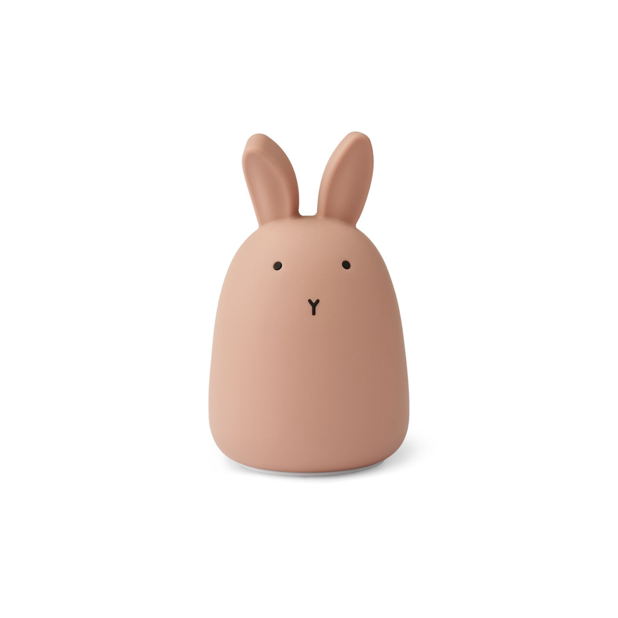 LIGHTWOOD Winston Night Light - Cute Rabbit Shape, Dark Rose Color for Kids' Bedroom, Nursery, or Baby Room - Soft Glow for Safe and Comfortable Sleep