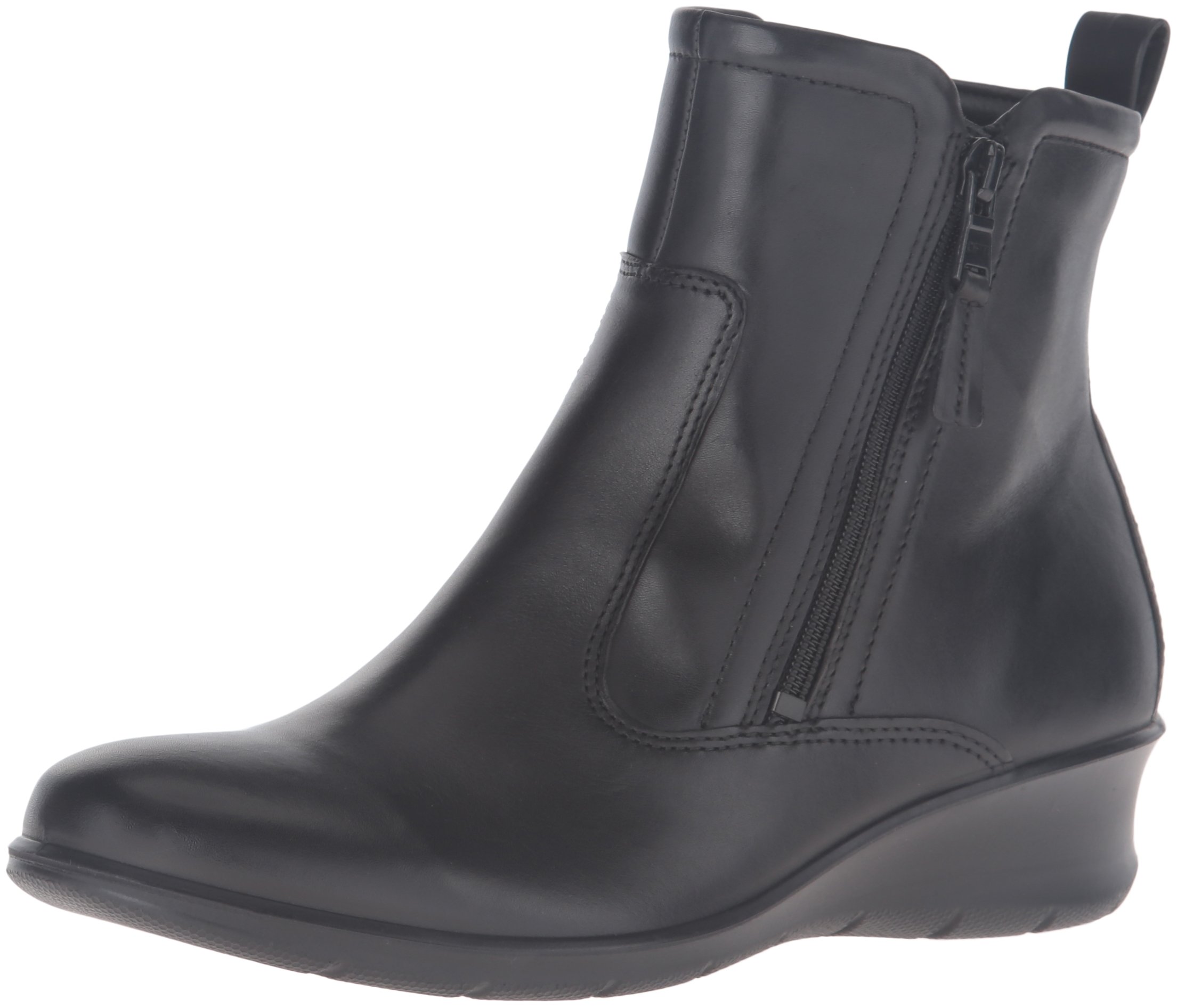 ECCO Women's Felicia Ankle Boot - Waterproof Leather Chelsea Boots for Women, Comfortable Slip-On Winter Shoes with Cushioned Insole | Perfect for Office, Travel & Casual Outfits