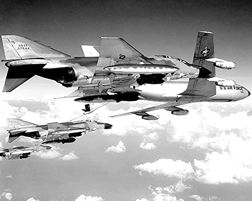 F-4C Phantom & KC-135 Tanker 8x10 Photo Print - Military Aircraft Display