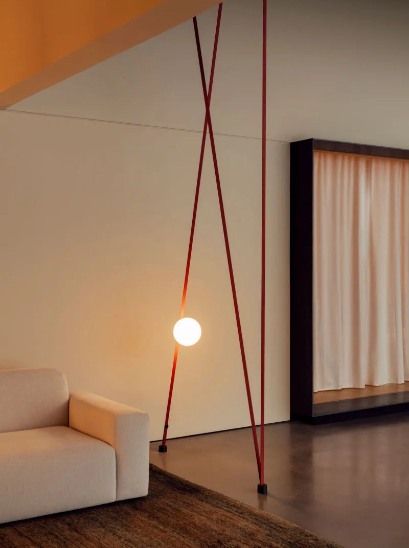 Modern Suspended Sphere Belted Pendant Light - Industrial Style Ceiling Fixture for Dining Room, Kitchen Island & Bedroom Decor