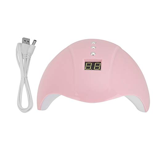 36W LED UV Nail Lamp with Auto Sensor - Fast Drying Gel Polish Curing Light for Professional Manicures & Nail Art (Pink) | Perfect for Home Salons, DIY Nail Care & Professional Nail Technicians