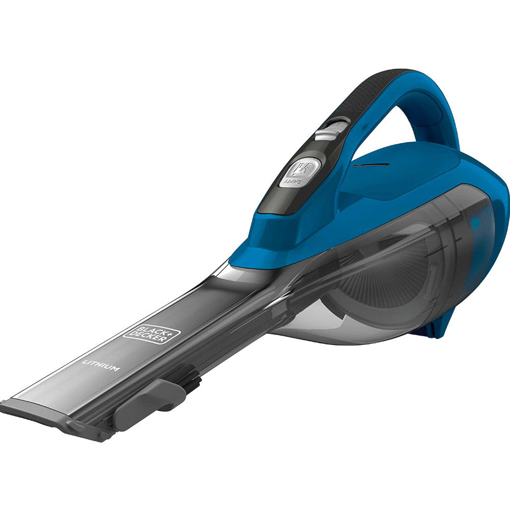BLACK+DECKER Dustbuster Lithium Hand Vacuum - 1.5Ah Cordless Rechargeable Cleaner (HLVA315J22) for Home, Car, Pet Hair & Quick Cleanups