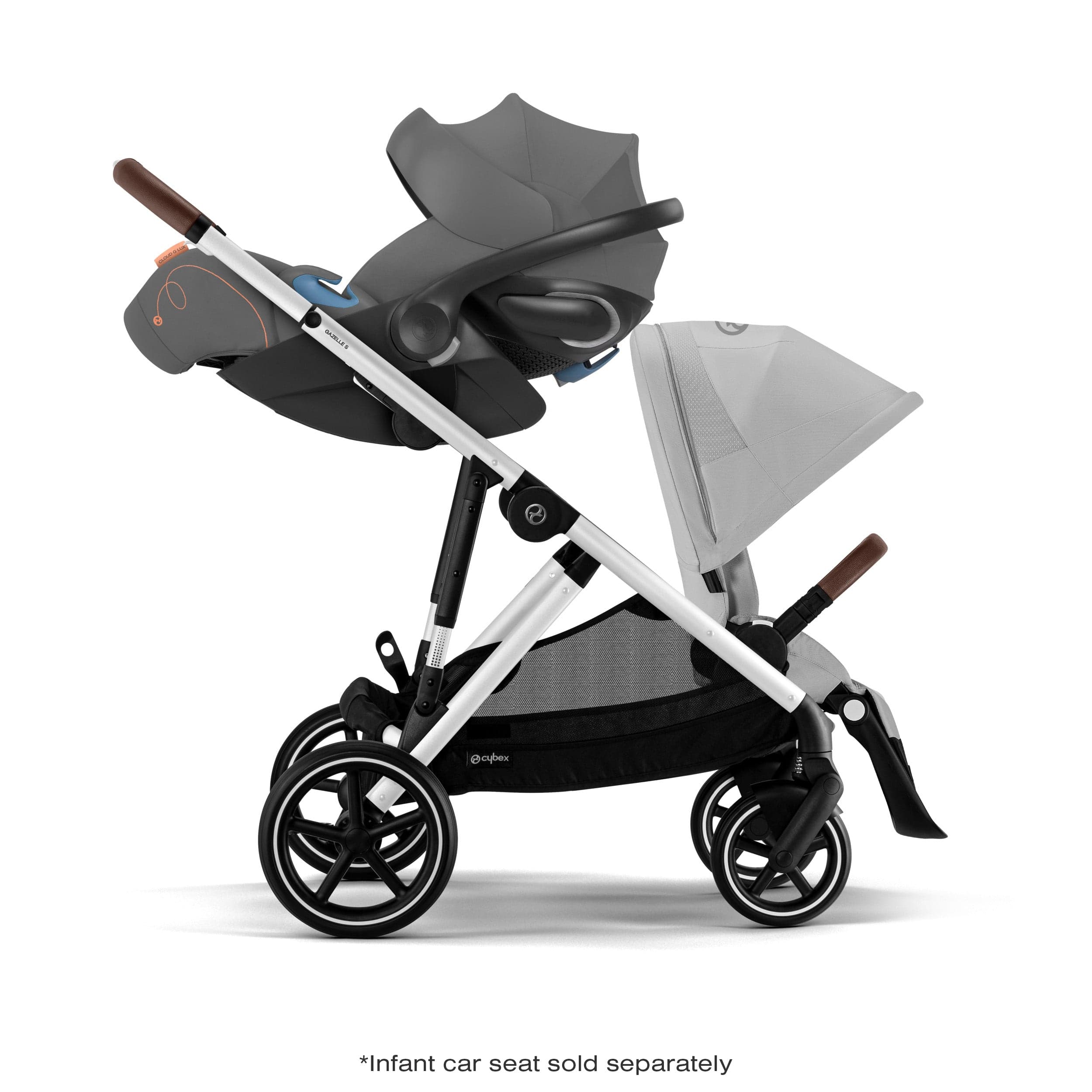 Cybex Gazelle S 2 Stroller - Lightweight Travel Stroller for Toddlers & Infants | Compact Foldable Design with Adjustable Seat | Perfect for Shopping, Travel & Daily Walks