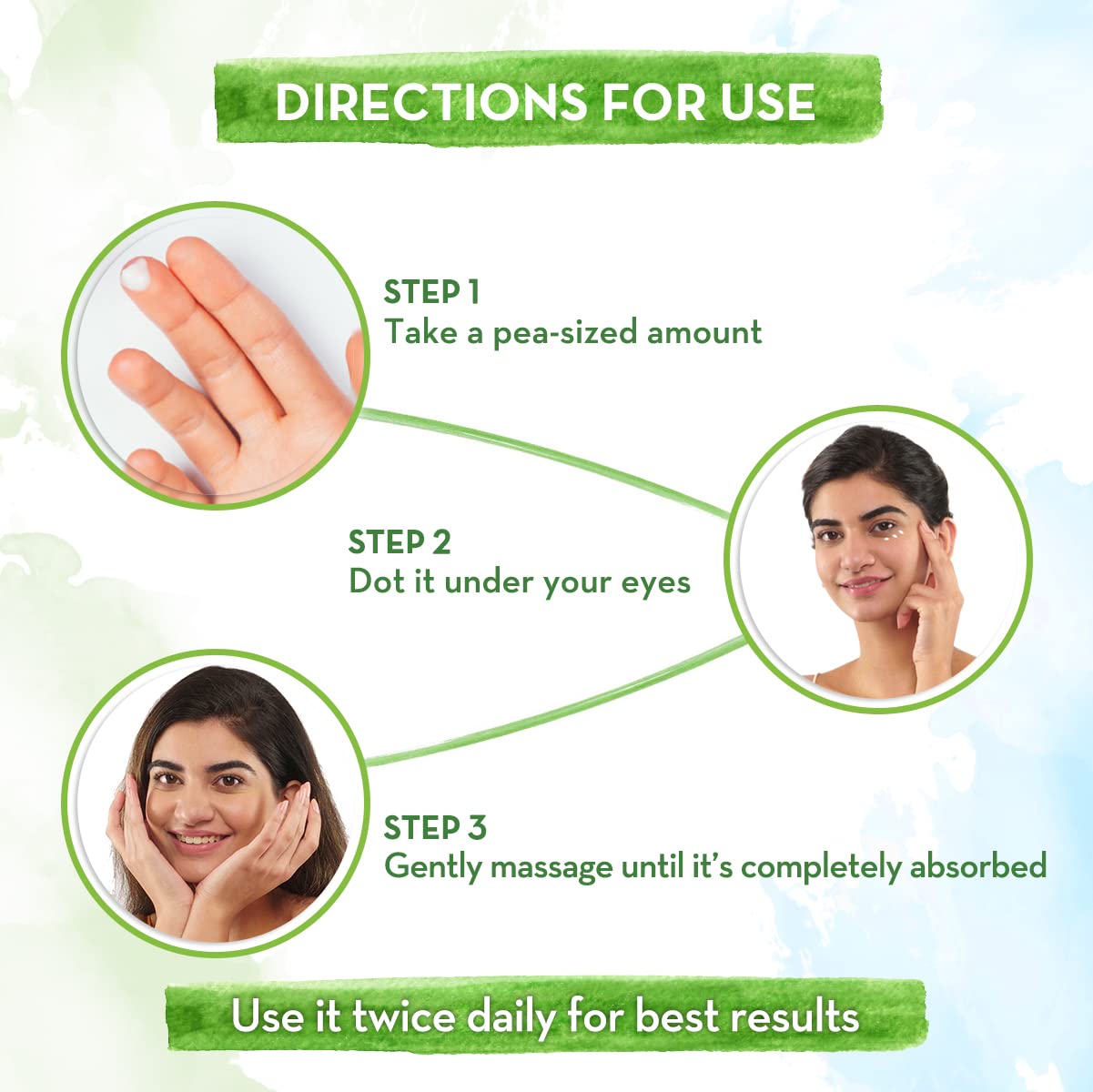 Mamaearth Vitamin C & Turmeric Under Eye Cream for Dark Circles - Ophthalmologist Tested, Safe Certified (20g) | Brightening Eye Treatment for Daily Glow, Dark Circle Reduction & Puffiness Relief