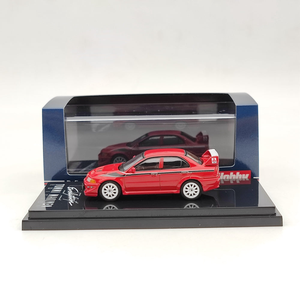 1/64 Scale Mitsubishi Lancer Evolution VI TME CP9A Diecast Model Car - Limited Edition Collectible Toy for Adults, Hobby Japan - Perfect for Display, Car Enthusiast Gifts & Racing Fans Collection