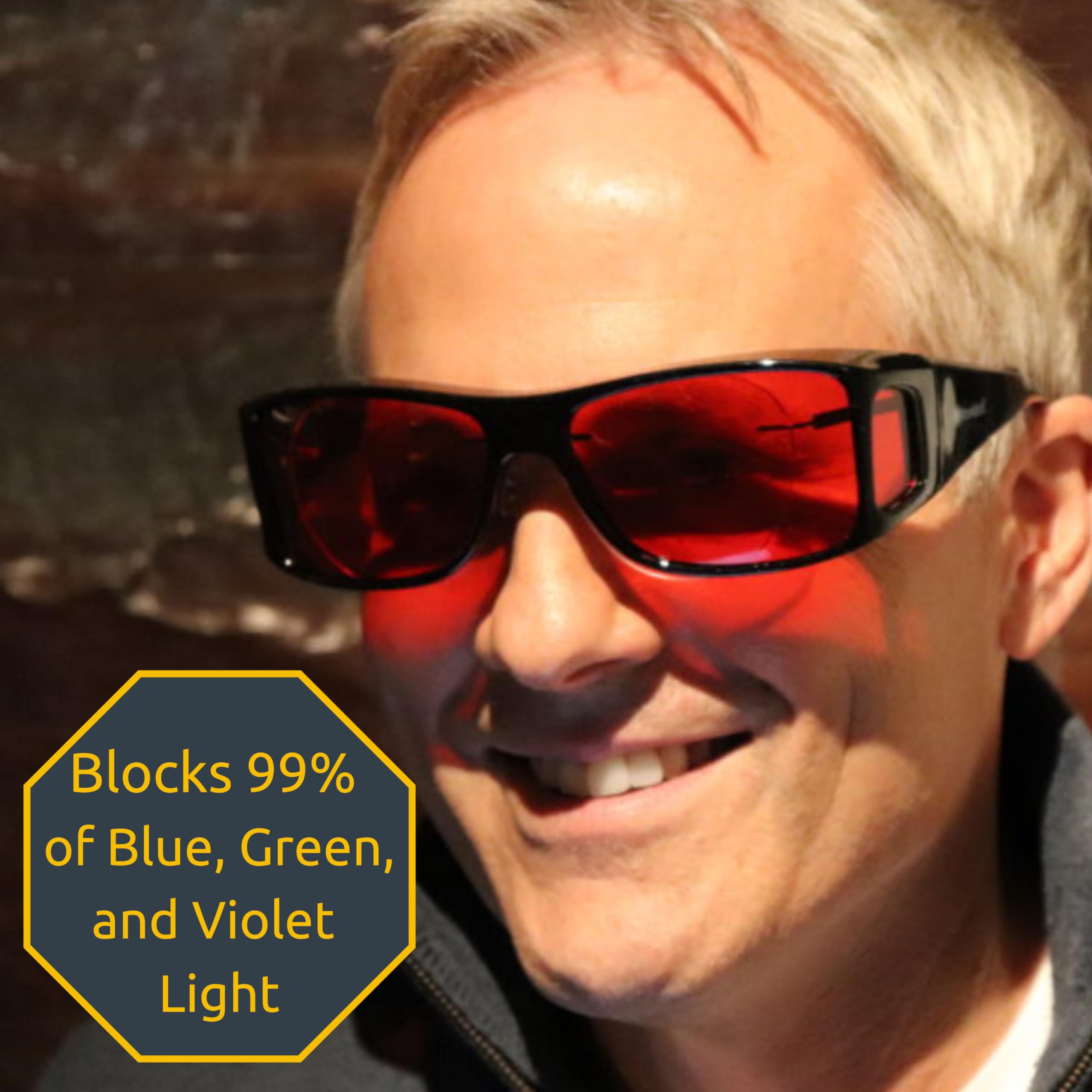 TrueDark Twilights Blue Light Blocking Glasses for Men & Women – Reduce Eye Strain, Block UV Glare & Improve Sleep – Perfect for Computer, Gaming, TV & Phone Use – Anti-Fatigue Eyewear for Digital Screen Protection