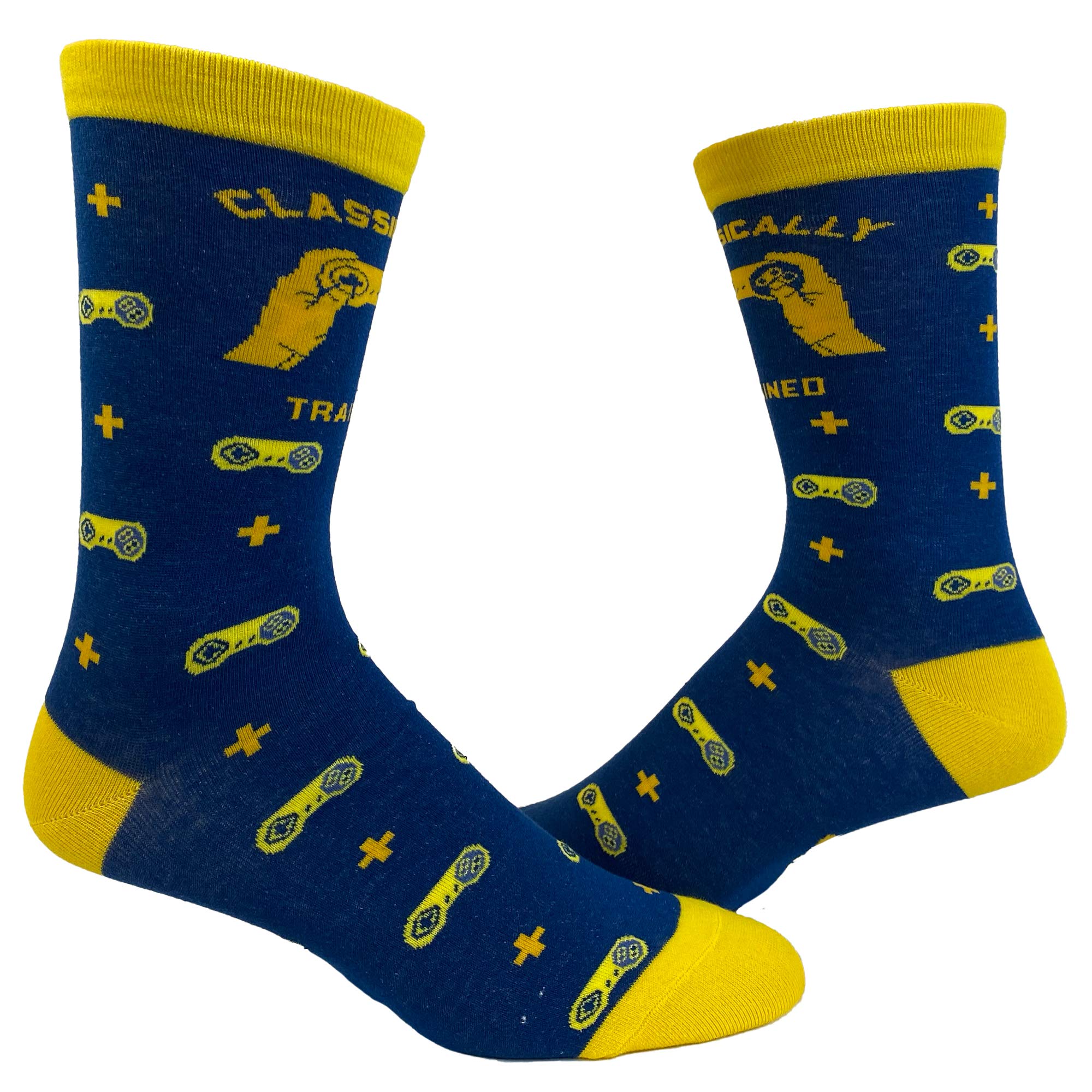 Funny Video Game Socks for Men - Comfortable Gamer Footwear for PC & Console Gaming - Perfect Gift for Gamers