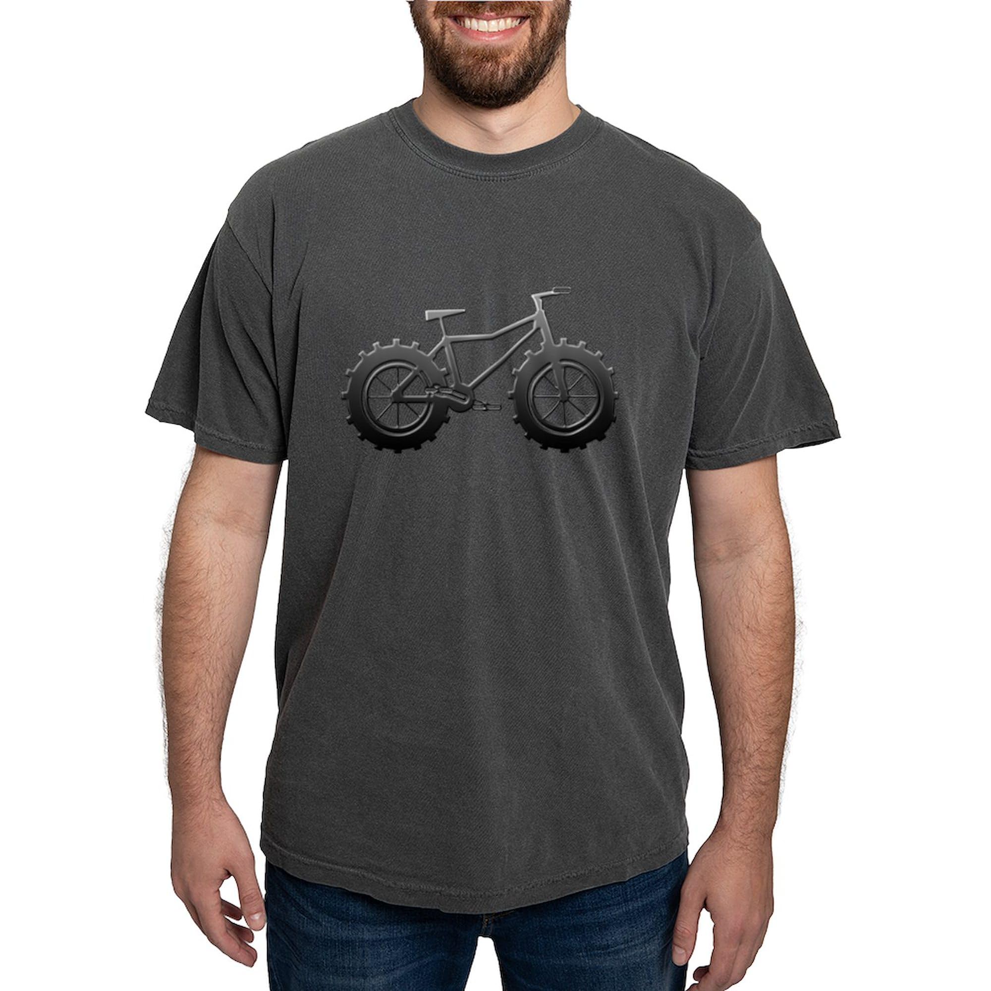 Fatbike Logo T-Shirt for Men - Comfort Colors Chrome Design | CafePress | Casual Wear, Biking & Outdoor Activities
