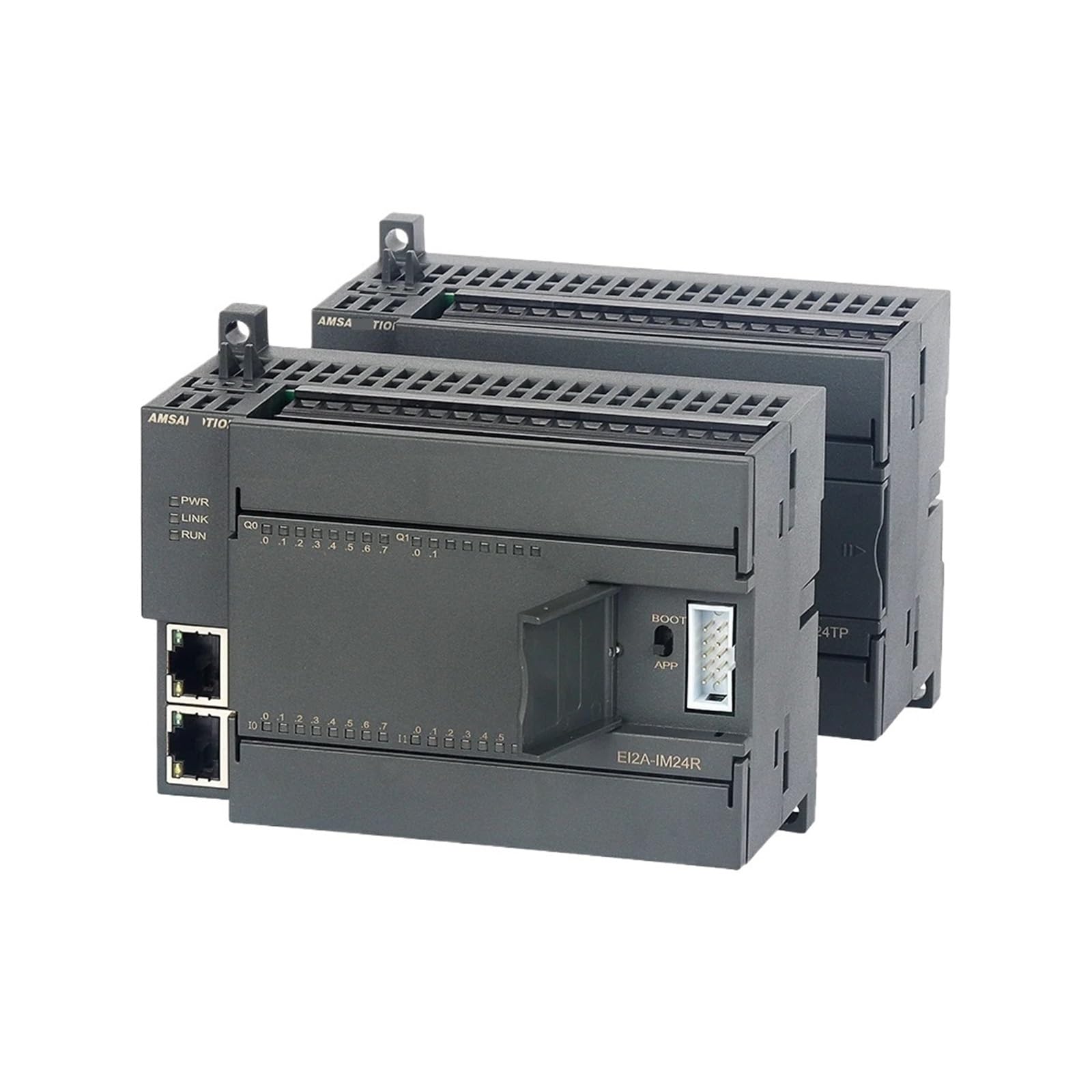 EtherNet/IP to ProfiBus Module - EI2A-IM24R/EI2A-IM24TP - 14 Input & 14 Output Remote IO Converter with Dual Ethernet Ports | Industrial Automation & PLC Networking Solution