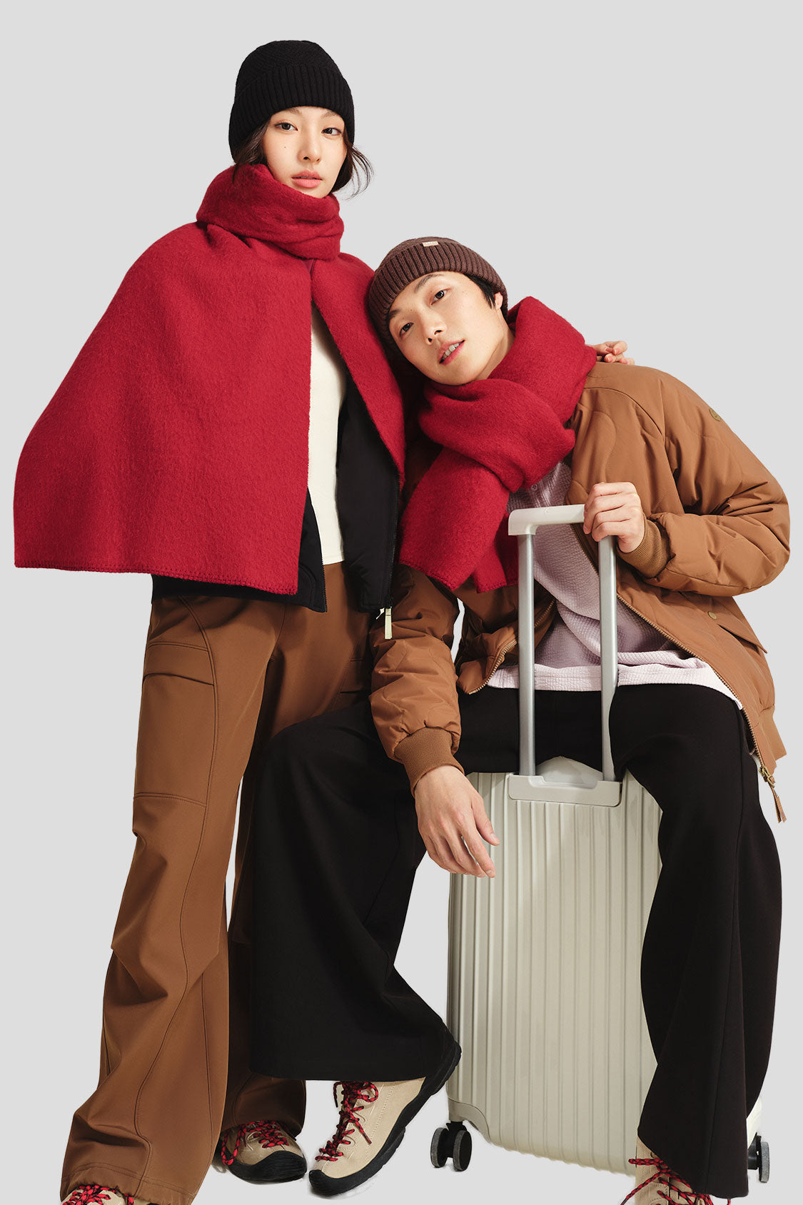 CozyWrap Women's Ultra Soft Insulated Shawl Scarf - Warm Winter Wrap for Outdoor Activities, Travel & Office Wear