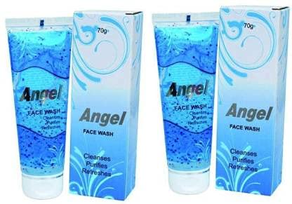 Glamycose Angel Anti Acne Face Wash for Men & Women - Oil Balancing Gel Cleanser for Skin Repair & Glowing Complexion (Pack of 2) | Daily Skincare Routine, Morning & Night Face Wash for Acne-Prone Skin