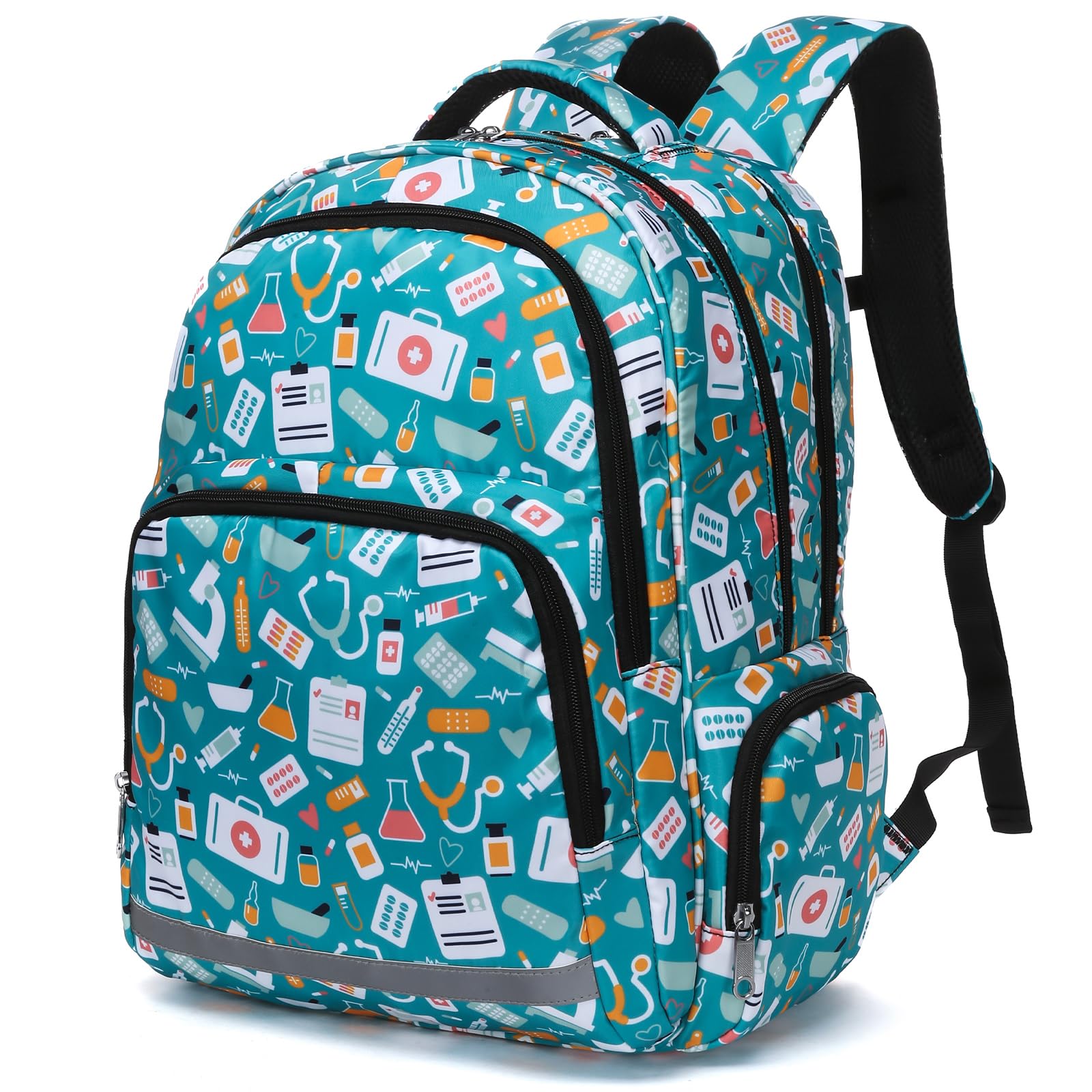 Gatycallaty Nurse Backpack for Women - Waterproof Laptop Backpack for Nursing Students, CNAs & Healthcare Professionals - Perfect for Hospital, College & Commuting (Green) - Ideal for Work, School & Travel Essentials