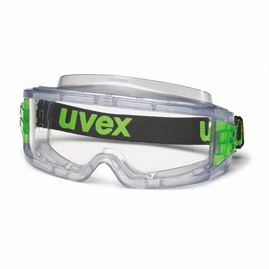 Uvex Ultravision Wide Vision Safety Goggles - Clear Anti-Fog Protective Eyewear for Woodworking, Lab & DIY Projects | ANSI Z87.1 Certified