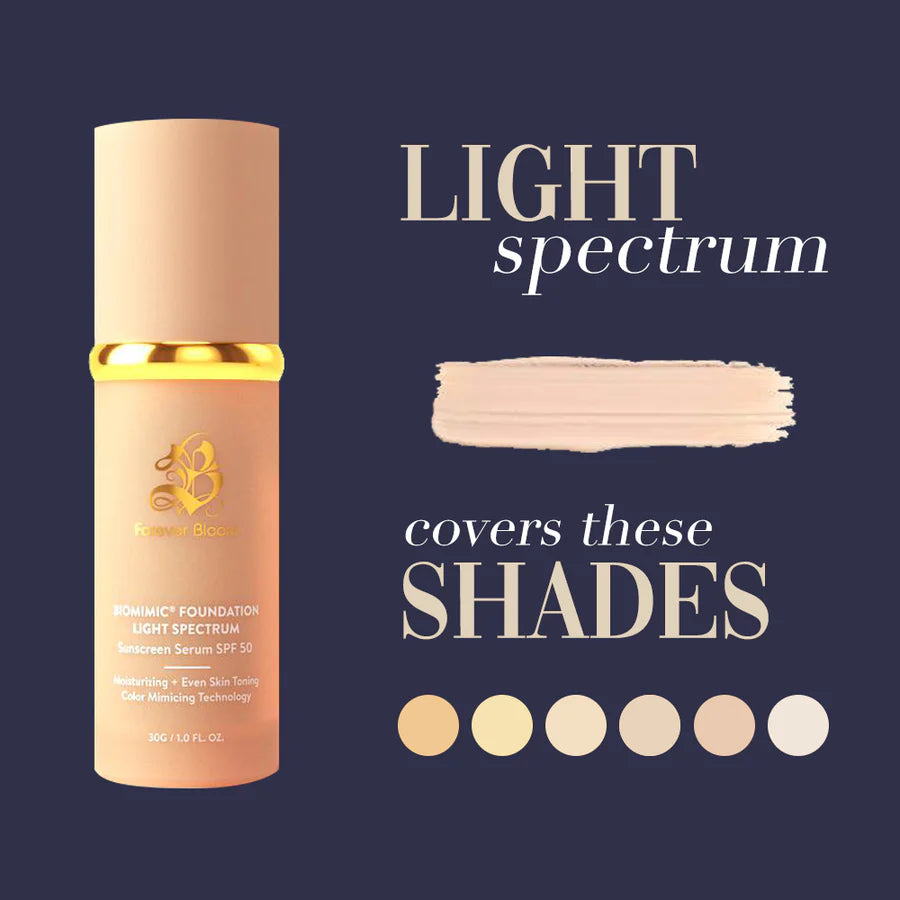 4-in-1 Bio Mimic Makeup Base with SPF50 - Forever Bloom | Primer, Moisturizer & Sunscreen for Flawless Makeup Application | Perfect for Daily Wear & Special Occasions