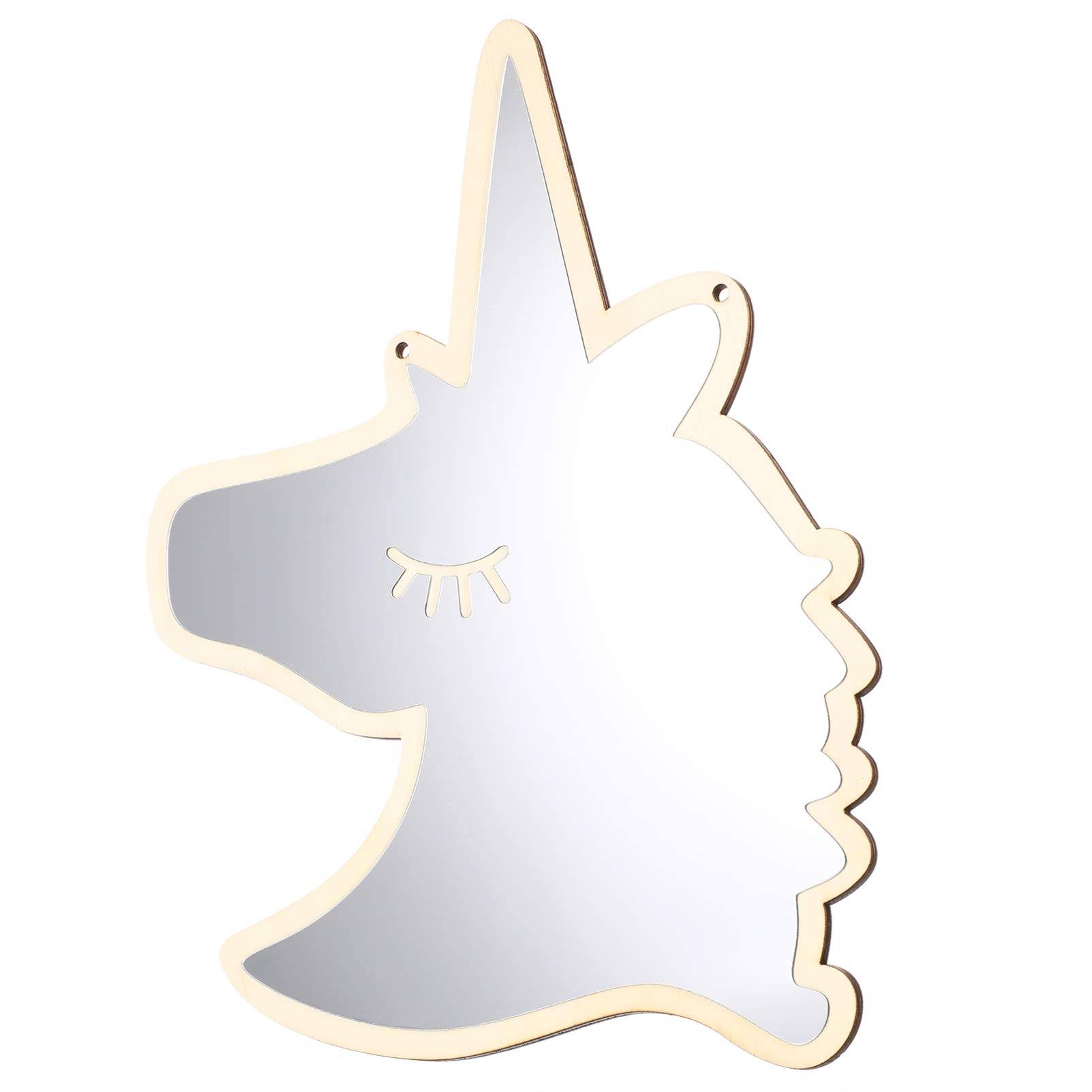 Wakauto Unicorn Vanity Mirror with Stand - Adjustable Desktop Makeup Mirror for Bathroom, Bedroom, Dressing Table | Perfect for Makeup, Skincare & Home Decor