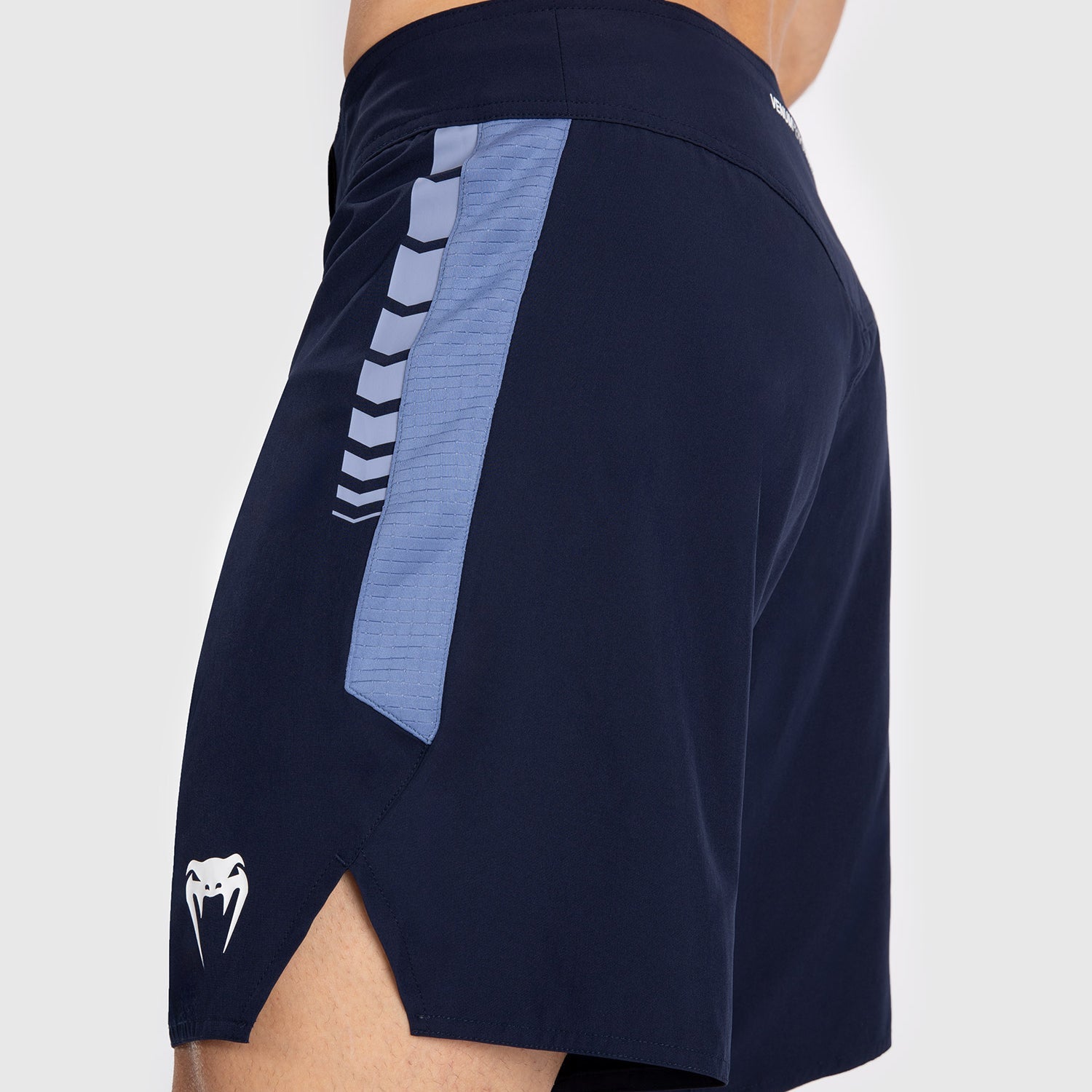 VENUM Tempest Men's MMA Fight Shorts - Navy Blue/Blue - Lightweight & Durable Training Shorts for MMA, BJJ, Muay Thai & Combat Sports
