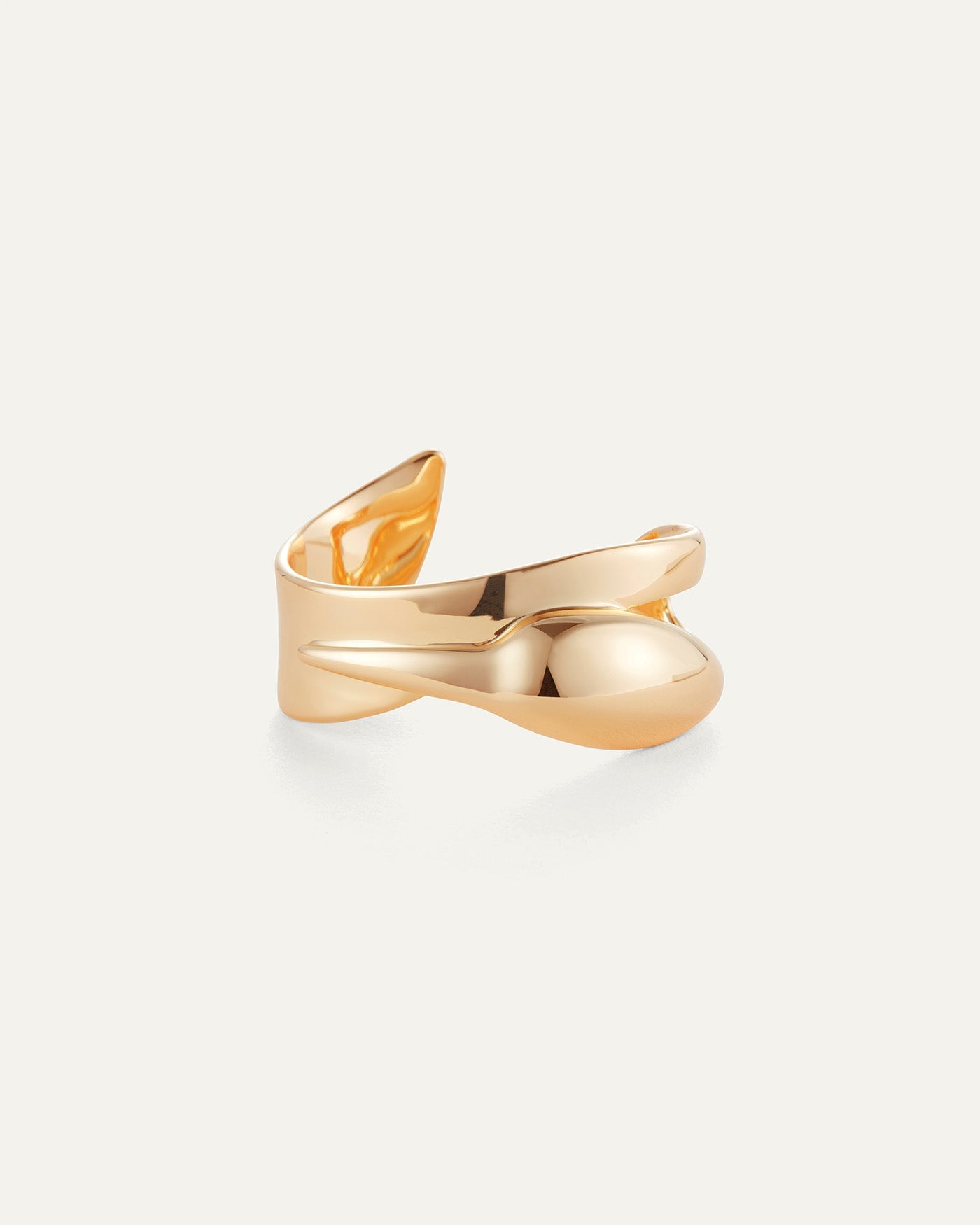 Colette Gold Cuff Bracelet - Elegant & Stylish Jewelry for Women, Perfect for Parties, Weddings & Everyday Wear