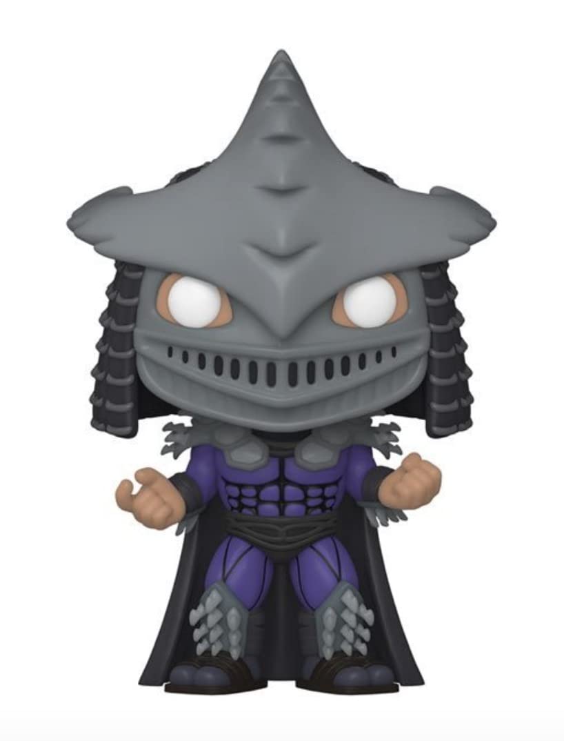POP! Vinyl Figure - Teenage Mutant Ninja Turtles II: The Secret of The Ooze Super Shredder | Collectible Action Figure with EcoTek Pop Box Protector Case | Perfect for TMNT Fans & Collectors Display