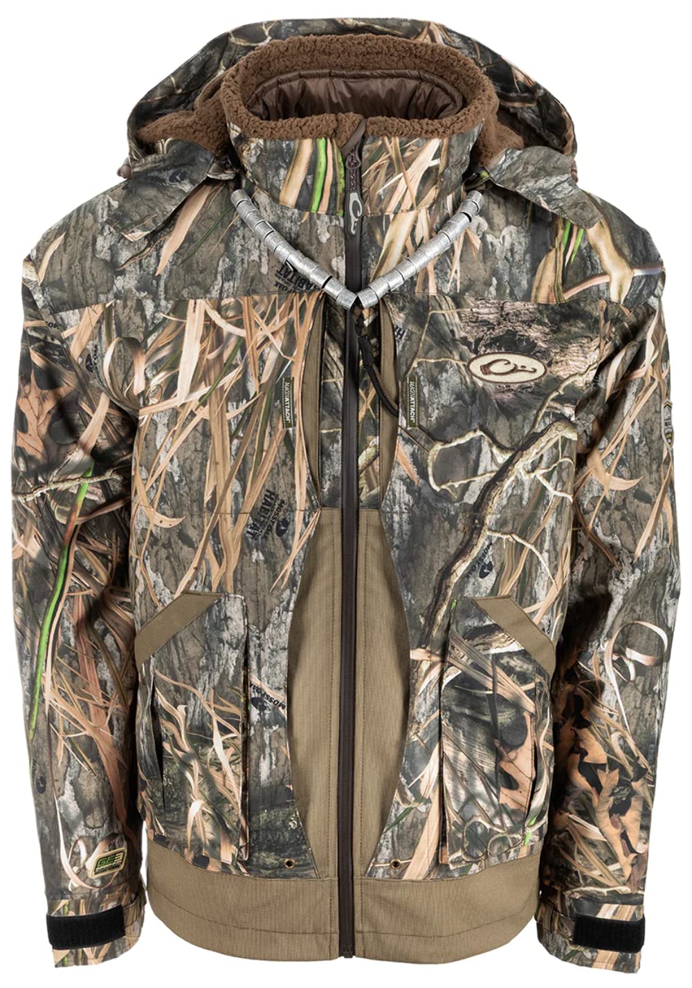Drake Waterfowl Men's Guardian Elite 3-in-1 Hunting Jacket - Waterproof Windproof Camo Coat for Cold Weather - Ideal for Duck Hunting, Waterfowling & Outdoor Adventures