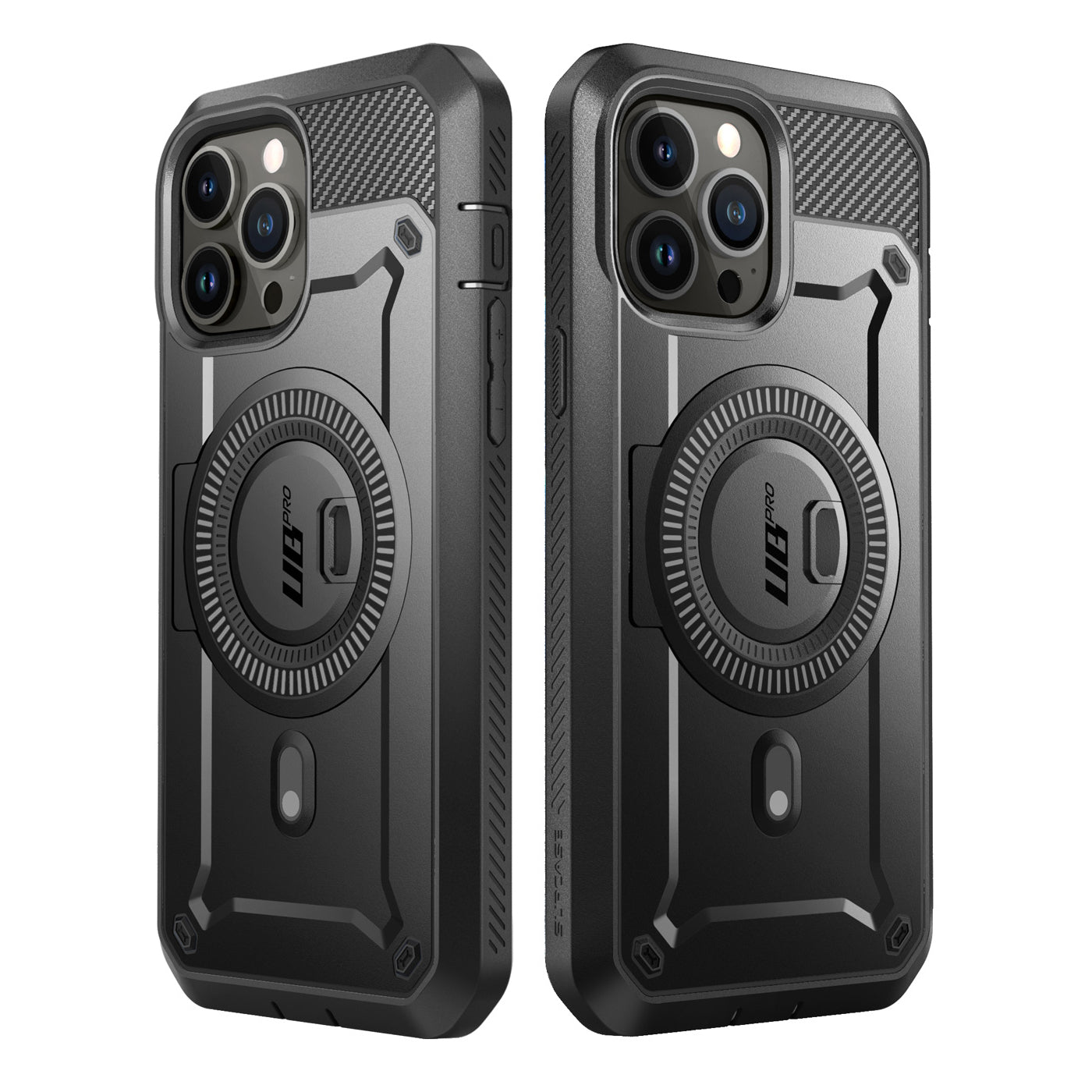 iPhone 13 Pro Max 6.7 Inch Unicorn Beetle Pro Mag Rugged MagSafe Case - Gun Metal | Shockproof Protective Cover for Outdoor, Work & Daily Use