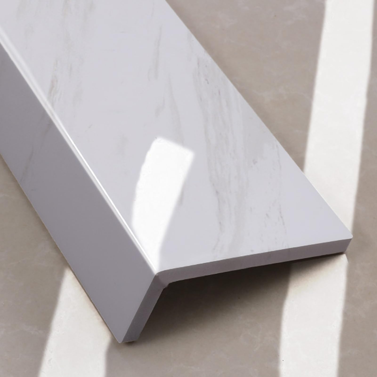 Modern Textured Window Sill Cover Protector - Durable Widening Sill Plate for Windows & Doors (59