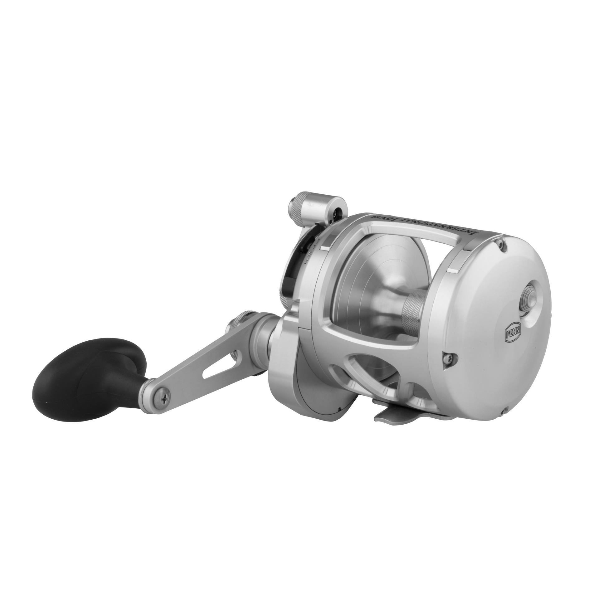 International® VIS Two Speed Conventional Fishing Reel - Saltwater & Freshwater Angling for Offshore & Inshore Fishing