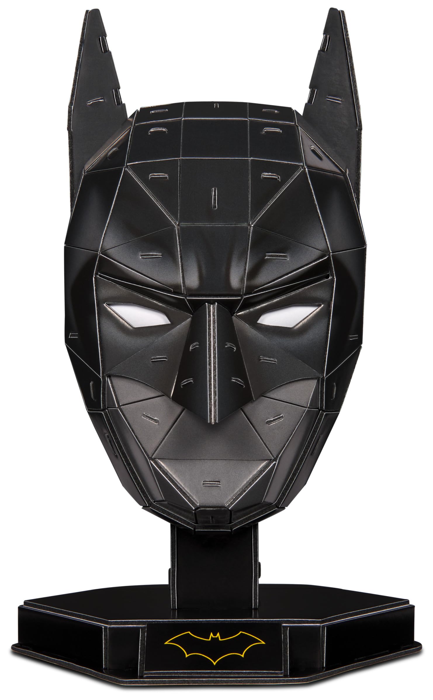 4D Build DC Batman 3D Model Kit with Stand - 90-Piece Collectible Building Toy for Adults & Teens Ages 12+ | Batman Desk Decor, Adult Puzzle & Stress Relief Activity | Perfect for Superhero Fans, Home Office Display & Gift Giving