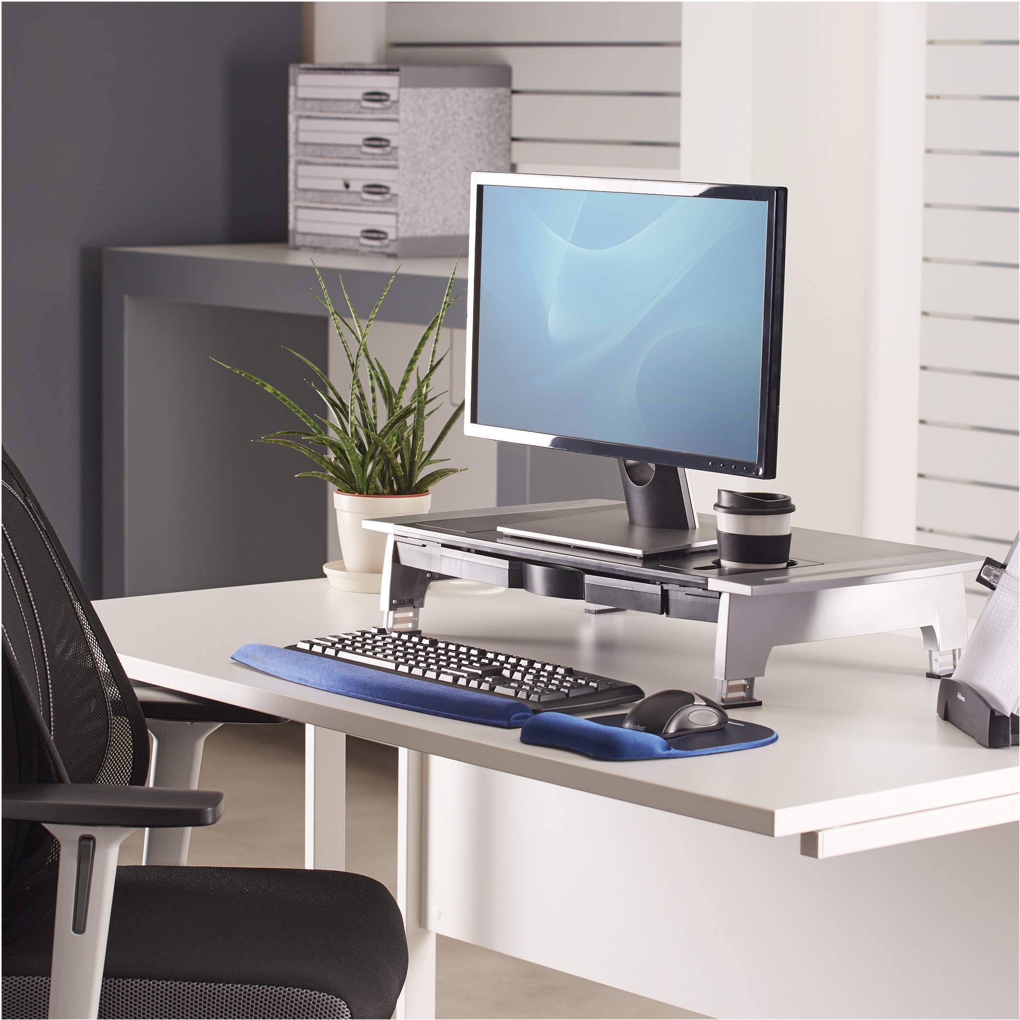 Fellowes Premium Monitor Stand Riser for 21
