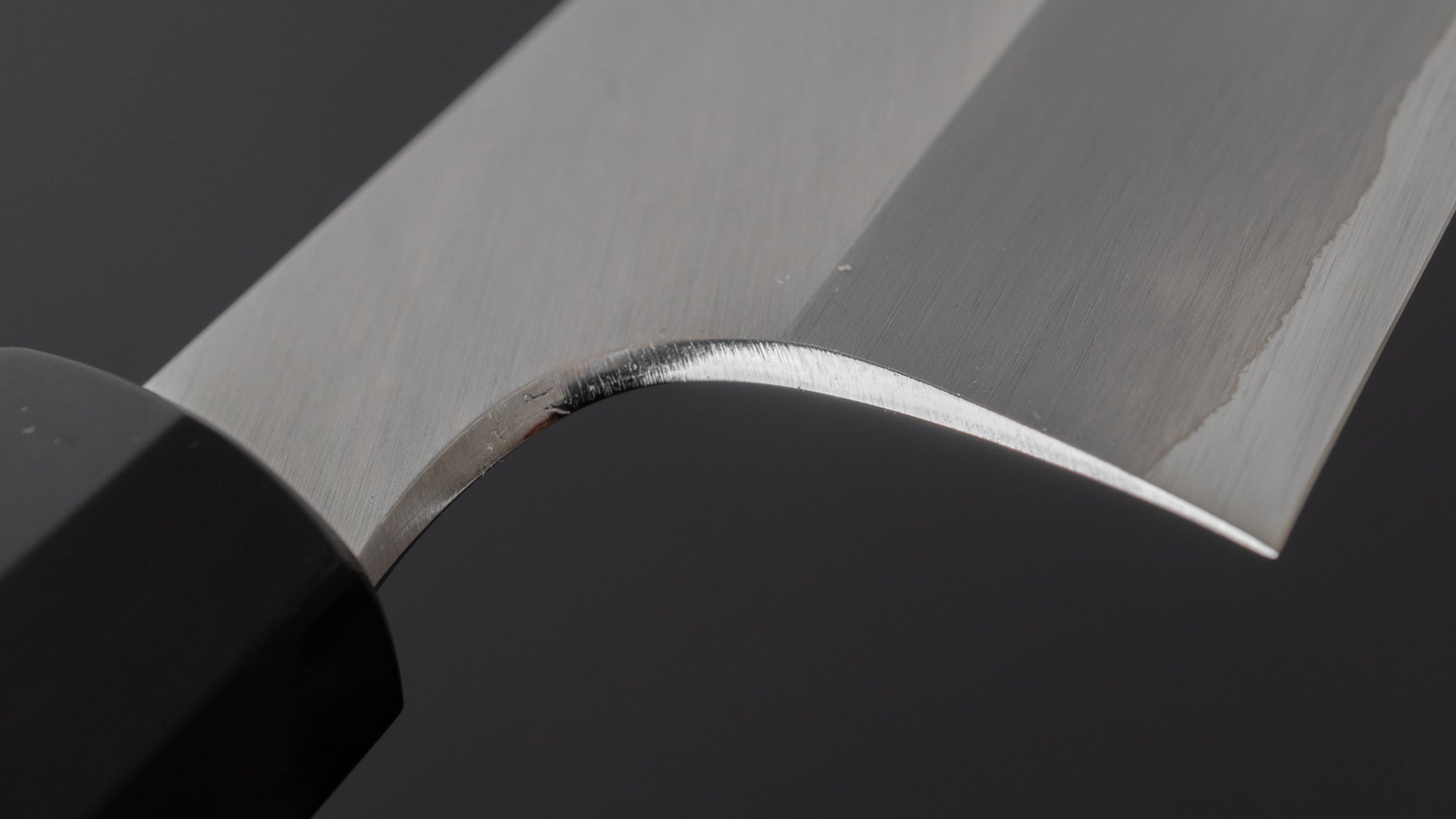 Hitohira Togashi White #1 Stainless Clad Migaki Gyuto 210mm Japanese Chef Knife with Ho Wood Handle - Perfect for Sushi, Meat Cutting & Professional Kitchen Use