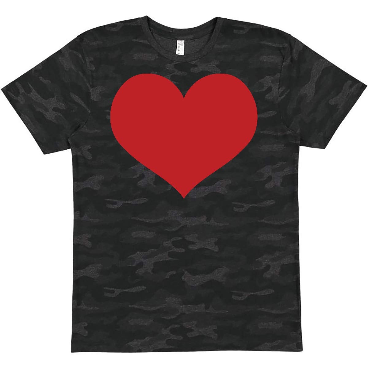 Inktastic Red Heart Valentine's Day T-Shirt for Women - Cute Love Graphic Tee for Couples, Date Night & Romantic Gifts