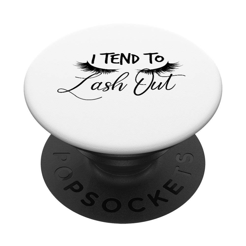 Professional Eyelash Extension PopSockets - Swappable PopGrip for Makeup Artists & Beauty Salons | Perfect for Lash Techs, Cosmetologists & Eye Makeup Professionals