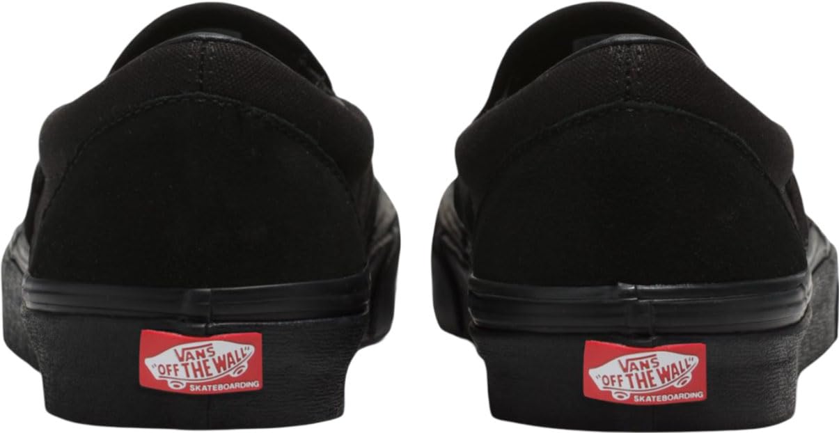 Vans Men's Skate Slip-On Shoes - Classic Black & White Checkerboard Sneakers for Skateboarding, Casual Wear & Street Style