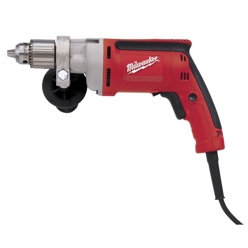 1/2 in. 8 Amp Heavy Duty Magnum Drill - 850 RPM High Power Electric Drill for Woodworking, Metal Drilling & DIY Home Projects