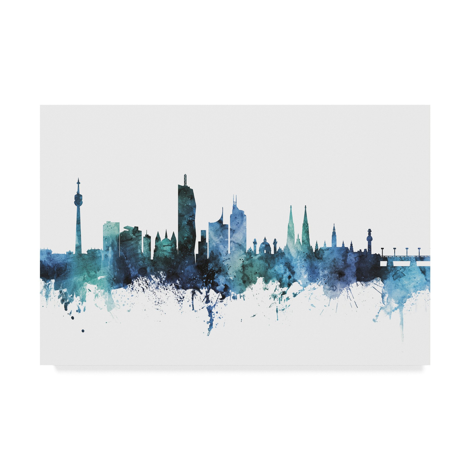 Trademark Fine Art Michael Tompsett Multicolor Canvas Wall Art - Perfect for Living Room, Bedroom & Office Decor