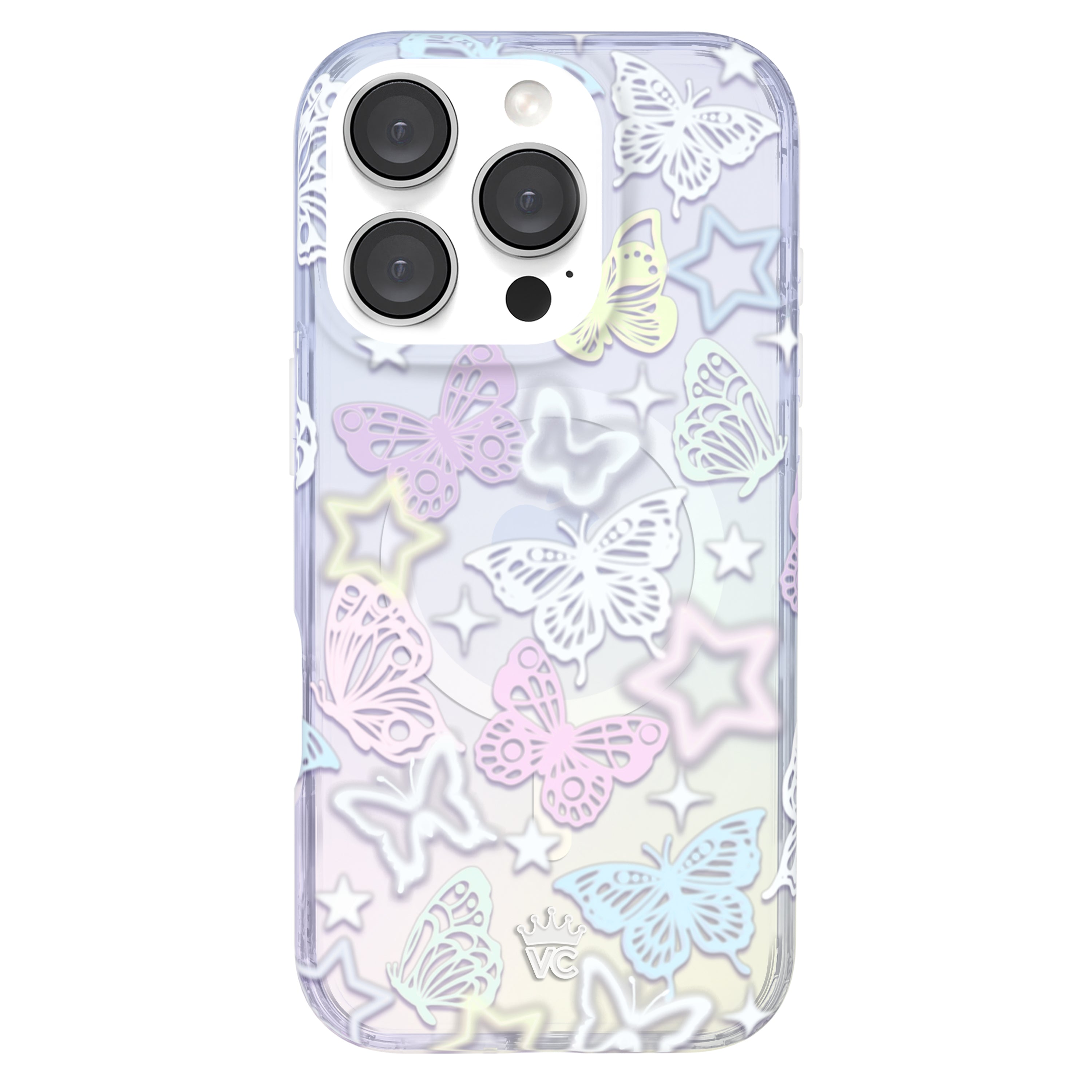 Butterfly Fantasy iPhone Case - Elegant Floral Design Protective Cover for iPhone 13/14/15 - Perfect for Everyday Use, Travel & Gifts