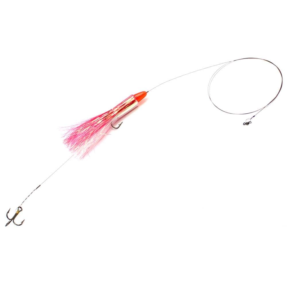 Blue Water Candy Featherweight King Rigs (Blue Pearl) - Premium Saltwater Fishing Lures for Bass, Trout & Walleye - Perfect for Offshore & Inshore Fishing Trips