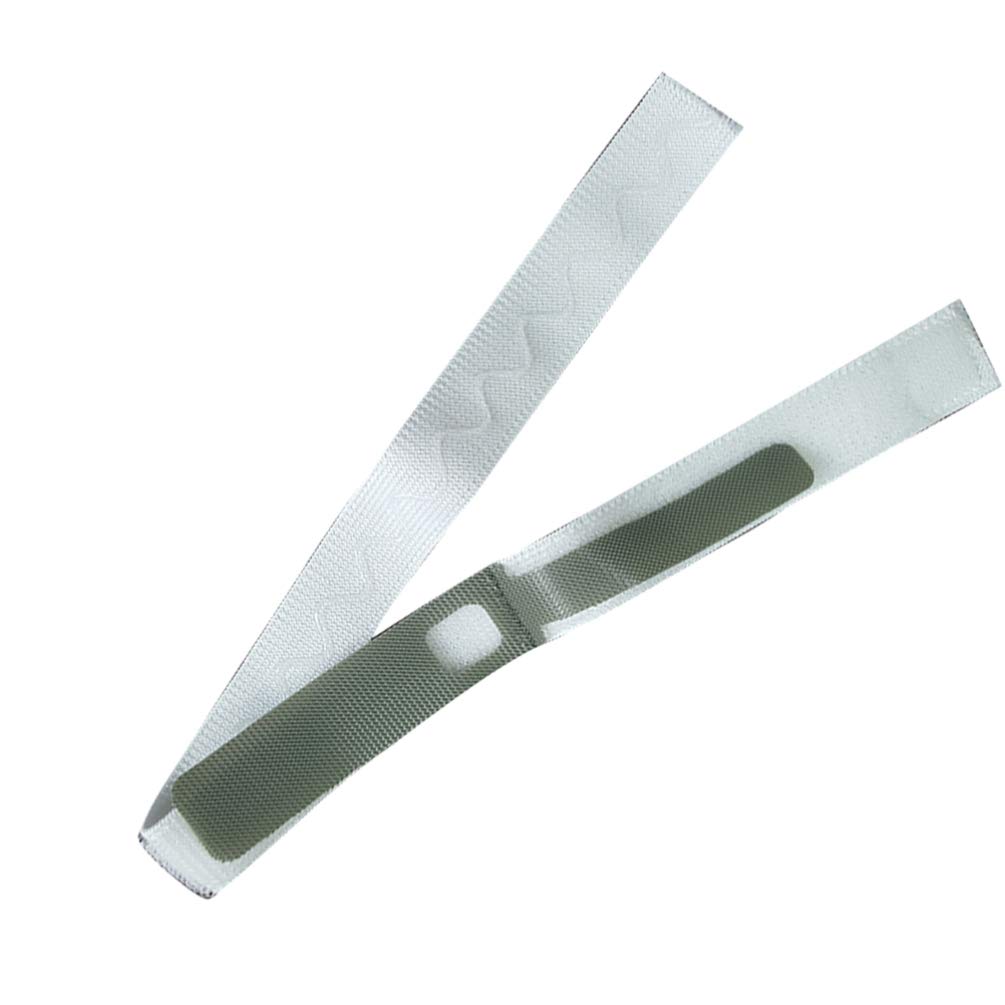 Healifty Catheter Leg Strap - Adjustable Urinary Catheter Holder for Men & Women, Catheter Tube Stabilizer with Soft Padding, Urine Bag Support (White) - Ideal for Post-Surgery, Home Care & Hospital Use