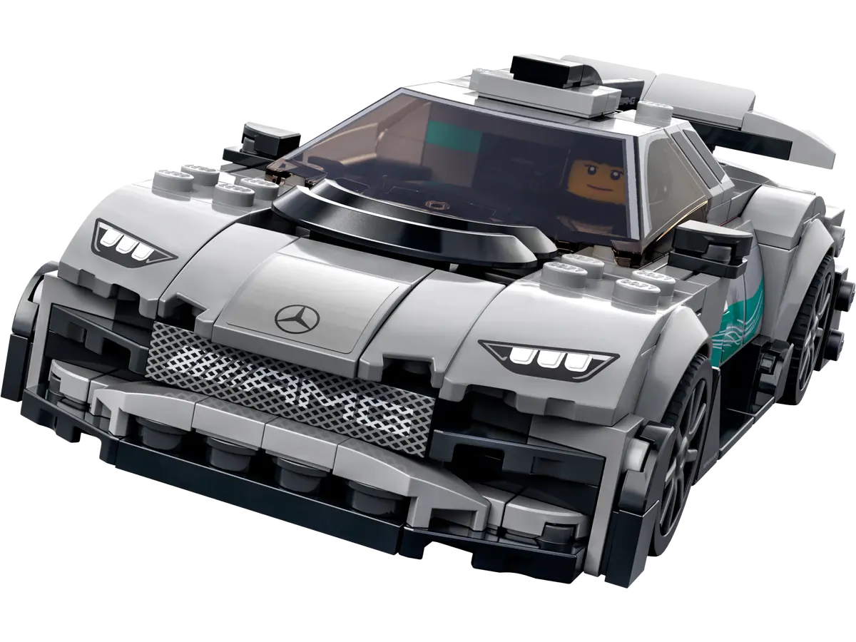 LEGO SPEED Champions 76909 Mercedes-AMG F1 W14 & Project One Building Set – Race Car Toy for Kids & Adults – Perfect for Collectors, Gifts & Play Scenes