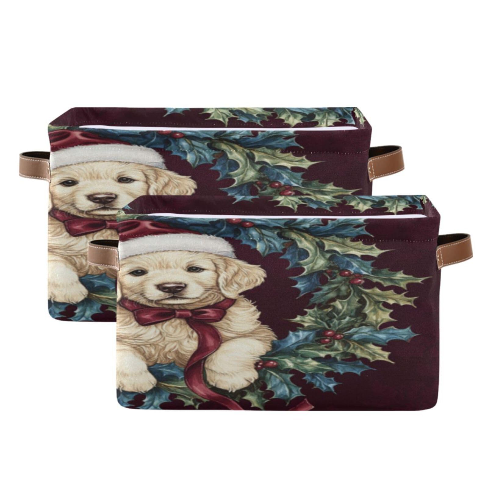 Large Fabric Storage Bins with Handles - Collapsible Closet Organizer for Clothes, Toys & Home