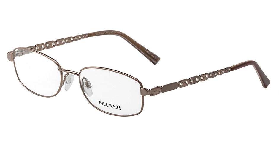 BILL BASS ELMORE 697 5317 Stylish Eyeglass Frames for Men & Women - Lightweight & Durable Acetate Material - Perfect for Reading, Work, and Everyday Wear