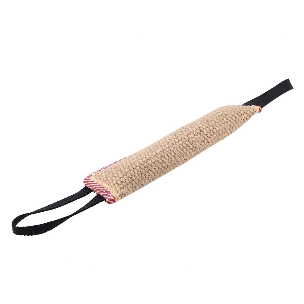 Durable Dog Training Tug Toy - Soft & Safe Bite Resistant Puppy Chew Toy for Obedience Training | Perfect for Agility Exercises, Playtime & Bite Inhibition Training
