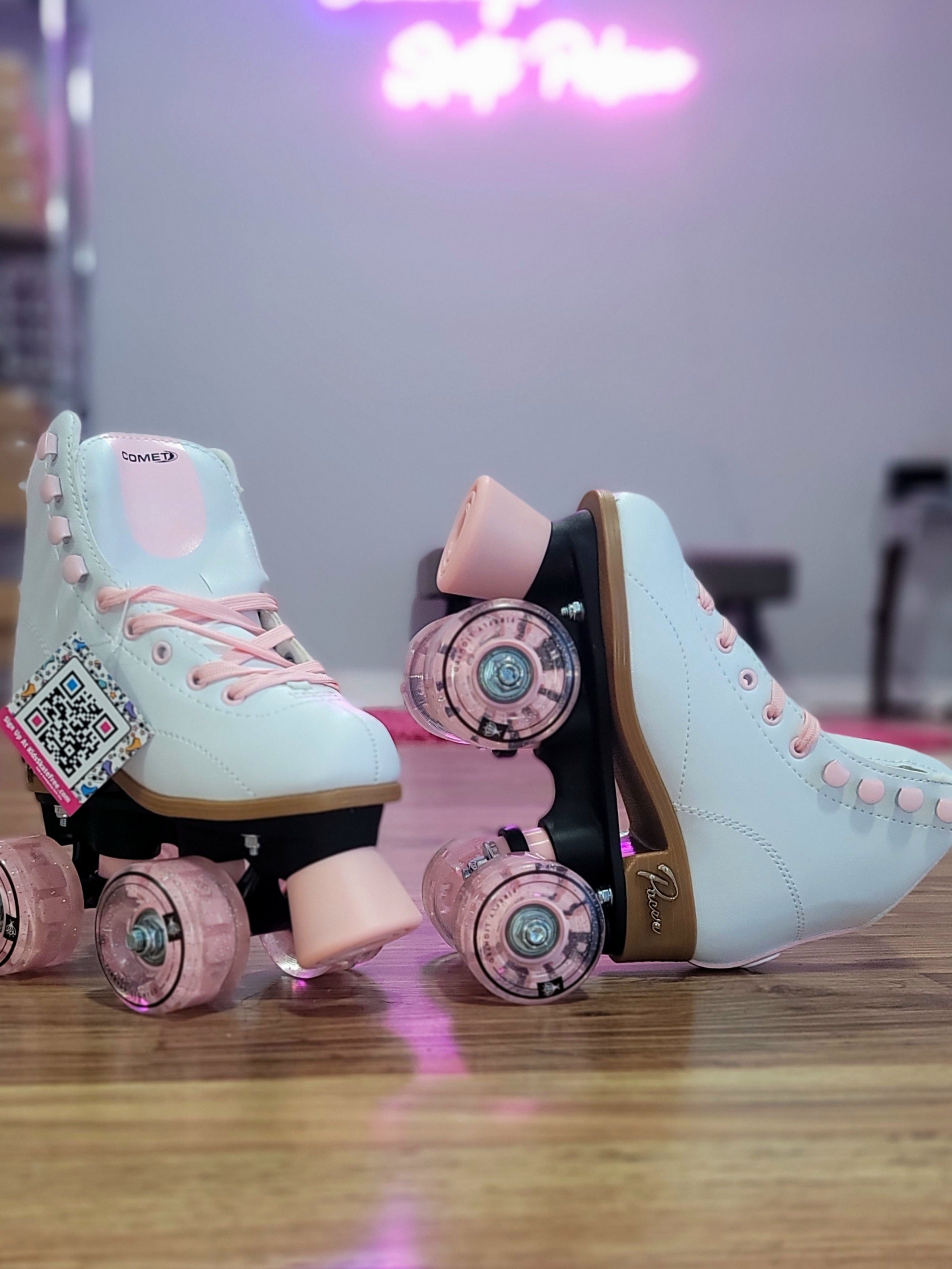 Pacer Comet Youth Roller Skates for Kids - Adjustable & Comfortable Inline Skates for Boys & Girls - Perfect for Outdoor Fun, Roller Rinks & Birthday Gifts