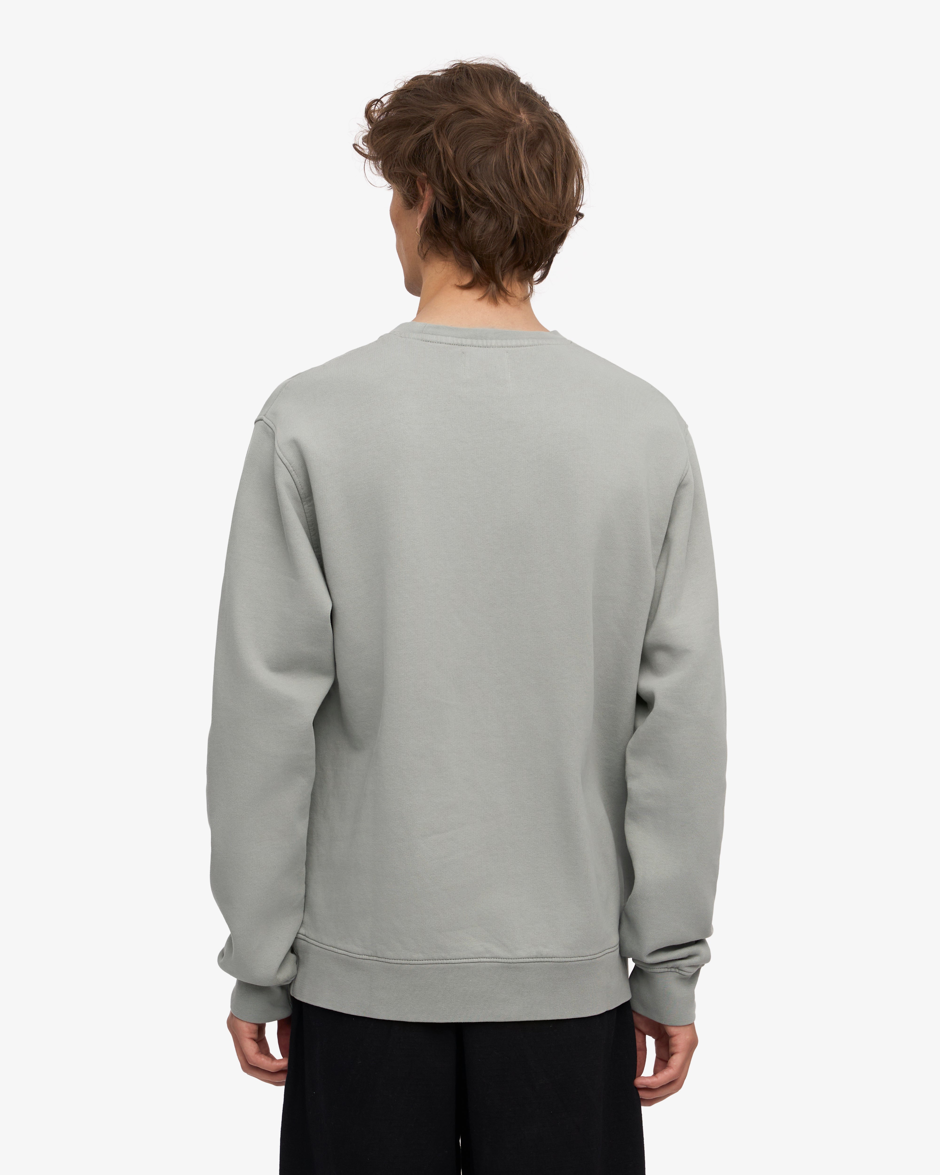 Classic Organic Cotton Crew Neck T-Shirt for Men - Soft & Comfortable Steel Blue Tee - Perfect for Casual Wear, Gym & Everyday Outfits