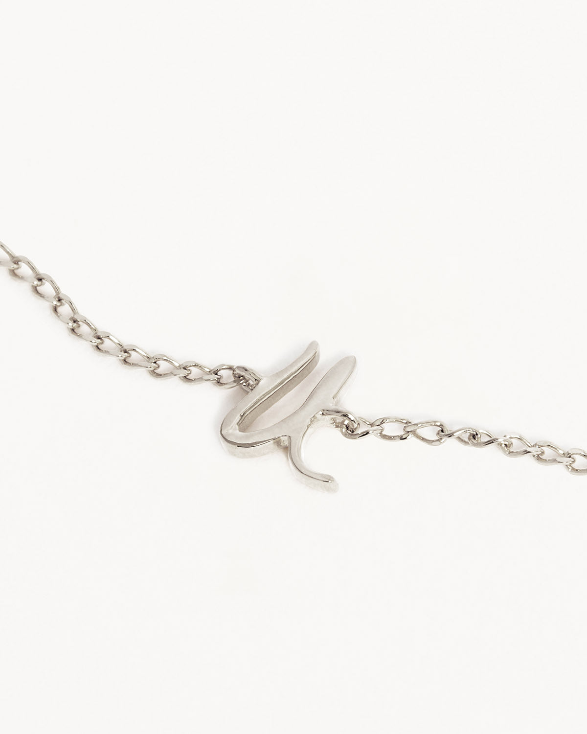 Sterling Silver Love Letter Bracelet - Engraved Romantic Gift for Her - Perfect for Anniversaries, Valentine's Day & Special Occasions
